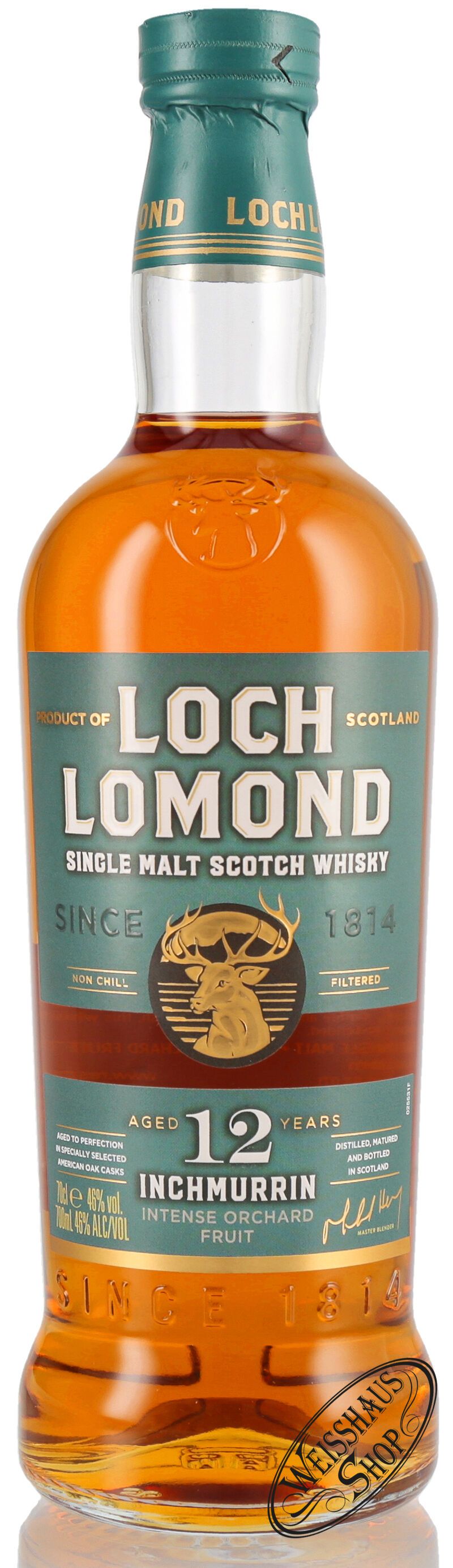 Inchmurrin 12 YO Single Malt Whisky 46% vol. 0,70l Inchmurrin 12 YO Single Malt Whisky 46% vol. 0,70l