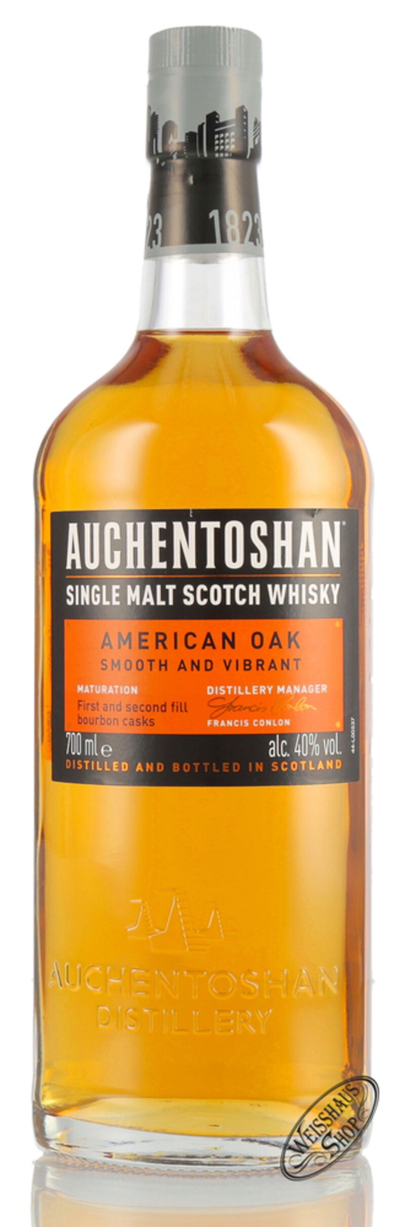 Auchentoshan American Oak Single Malt Whisky 40% vol. 0,70l