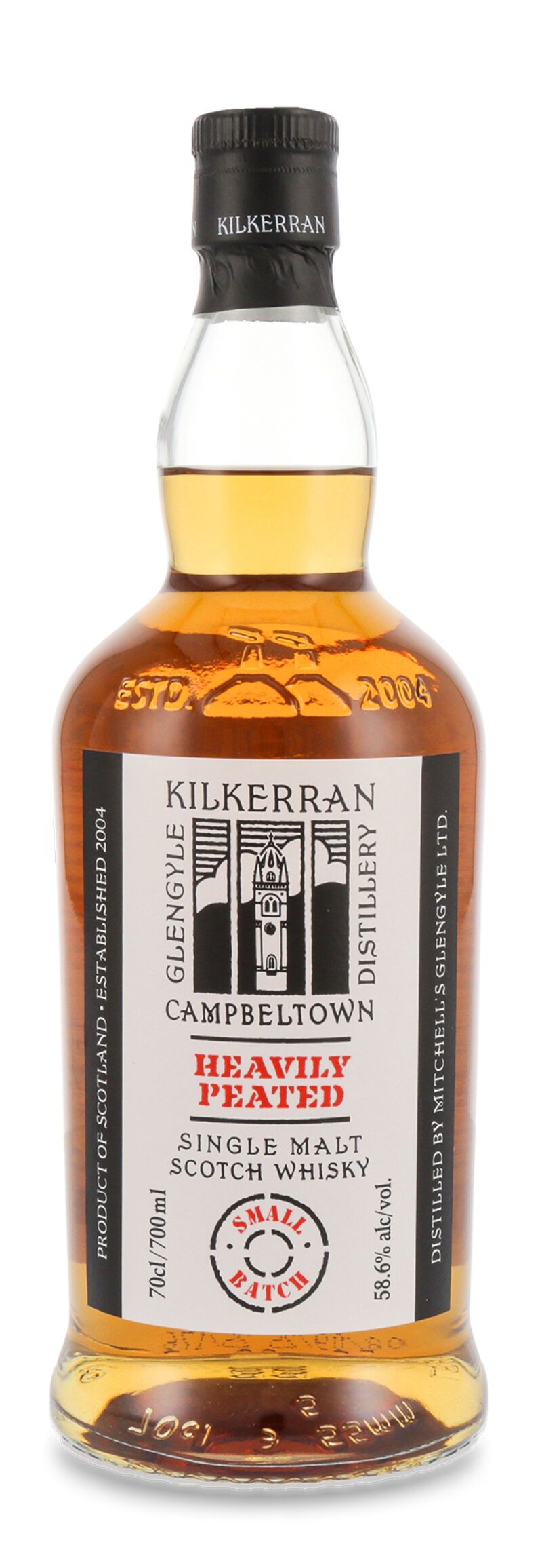 Kilkerran Heavily Peated Batch 13 Single Malt Whisky 58,6% vol. 0,70l
