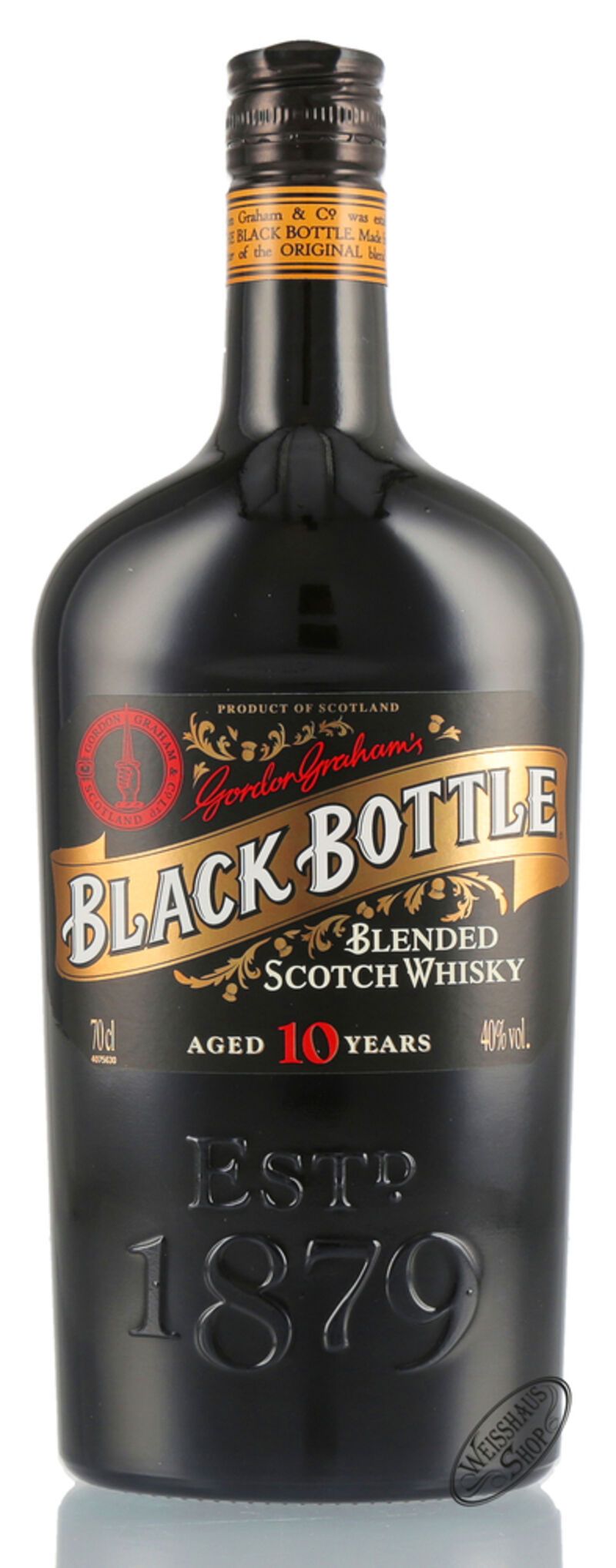 Black Bottle 10 YO Blended Whisky 40% vol. 0,70l