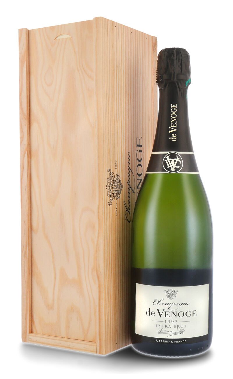 De Venoge Champagner Vinotheque Vintage 1992 Extra Brut 12% vol. 0,75l De Venoge Champagner Vinotheque Vintage 1992 Extra Brut 12% vol. 0,75l
