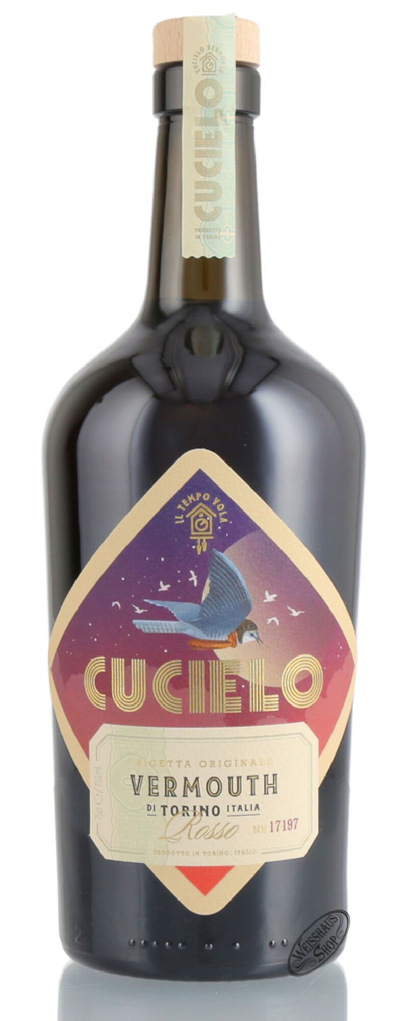 Cucielo Ricetta Originale Rosso Vermouth 16,8% vol. 0,75l Cucielo Ricetta Originale Rosso Vermouth 16,8% vol. 0,75l