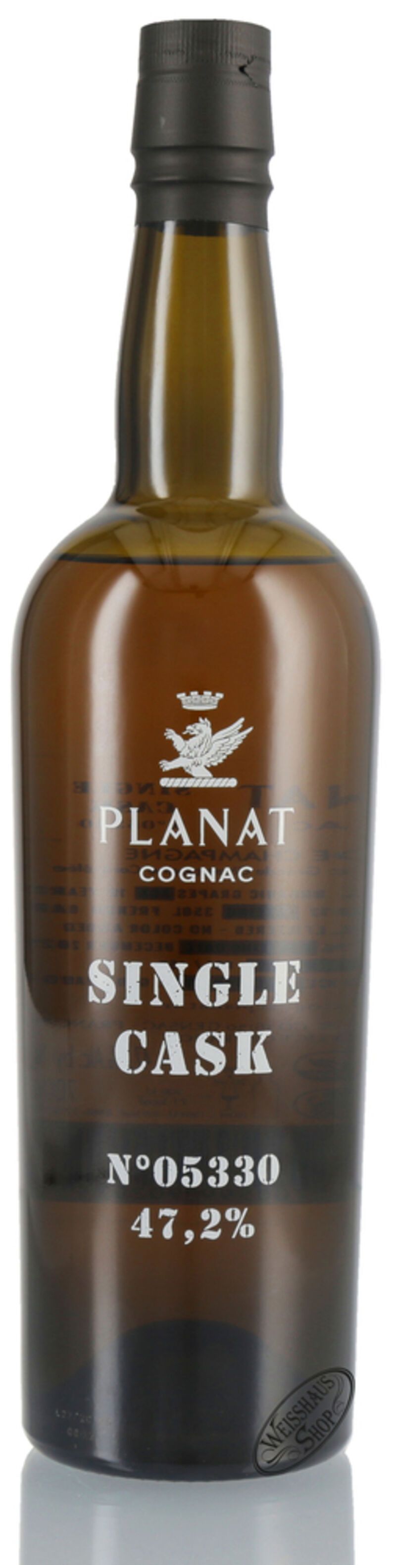 Planat Organic Single Cask Cognac 47,2% vol. 0,70l Planat Organic Single Cask Cognac 47,2% vol. 0,70l