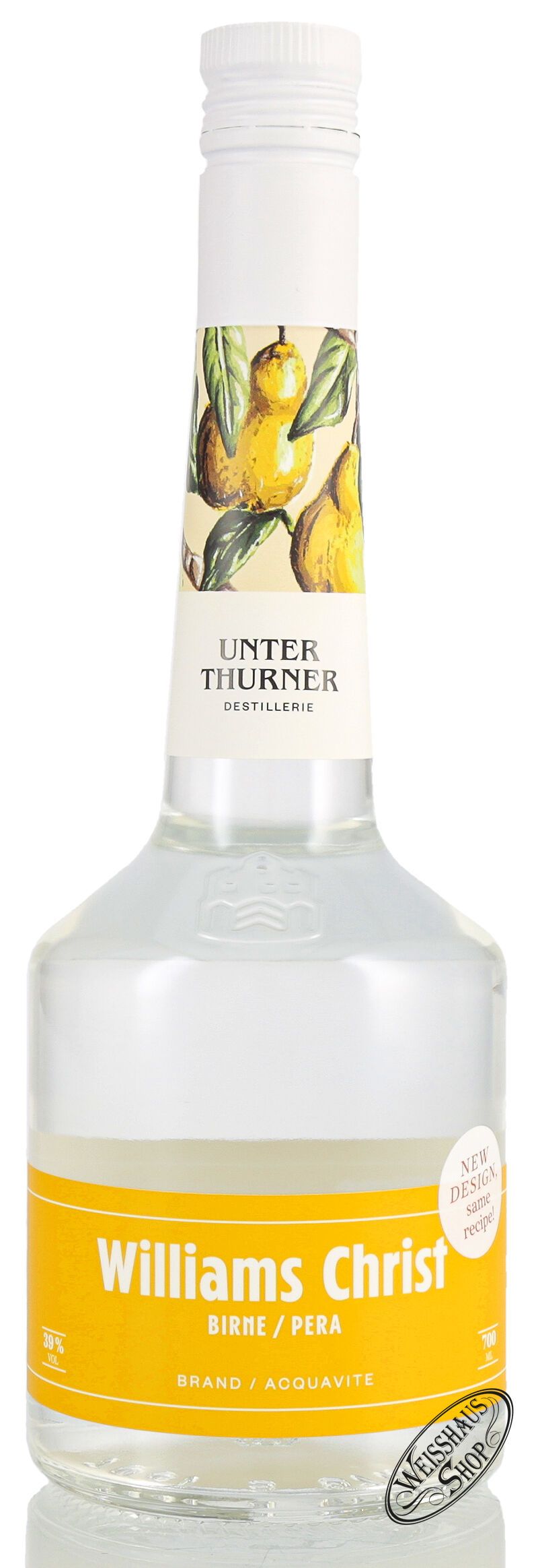 Unterthurner Williams Christ Birne 39% vol. 0,70l Unterthurner Williams Christ Birne 39% vol. 0,70l