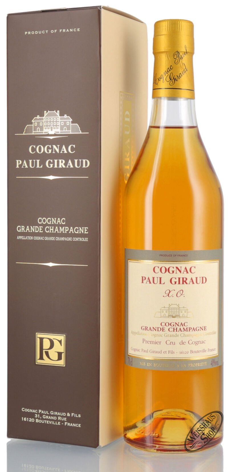 Paul Giraud Cognac XO 40% vol. 0,70l Paul Giraud Cognac XO 40% vol. 0,70l