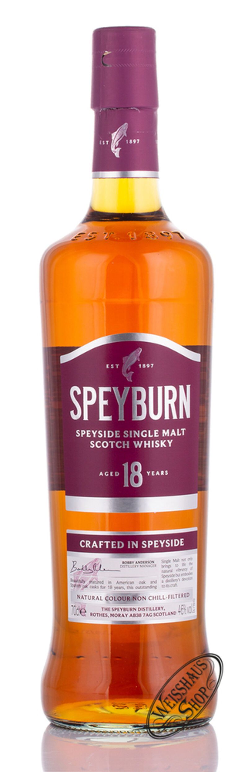 Speyburn 18 YO Whisky 46% vol. 0,70l