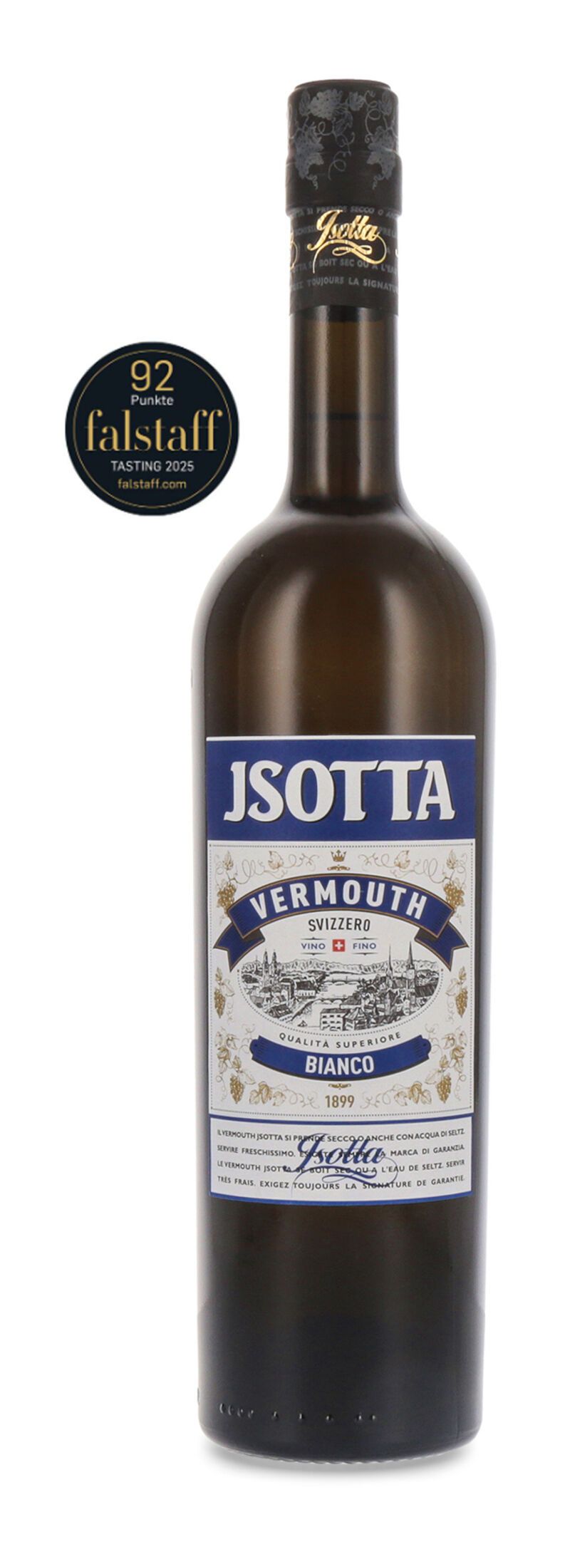 Jsotta Swiss Vermouth Bianco 17% vol. 0,75l