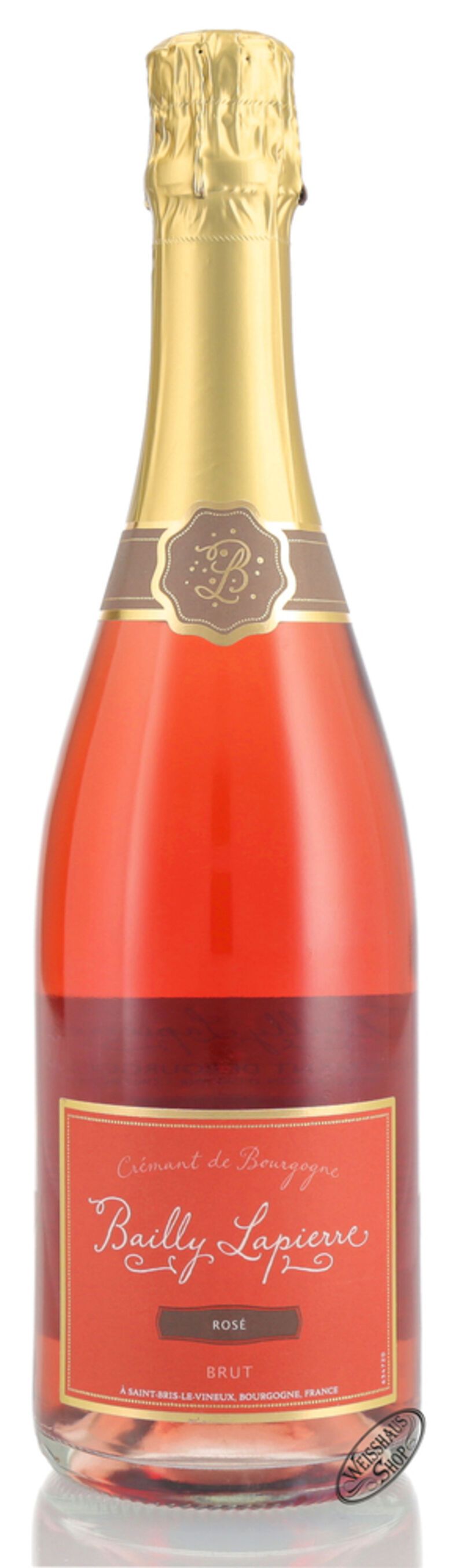 Bailly Lapierre Crémant de Bourgogne Rosé 12% vol. 0,75l Bailly Lapierre Crémant de Bourgogne Rosé 12% vol. 0,75l