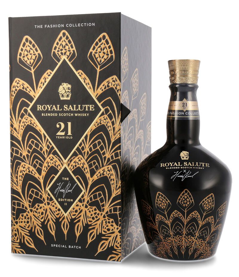 Chivas Regal RS 21 YO Harris Reed Edition II Petal Lace Whisky 40% vol. 0,70l