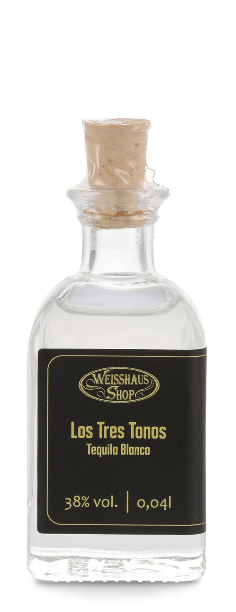 Los Tres Tonos Tequila Blanco 38% vol. 0,04 Weisshaus Sample