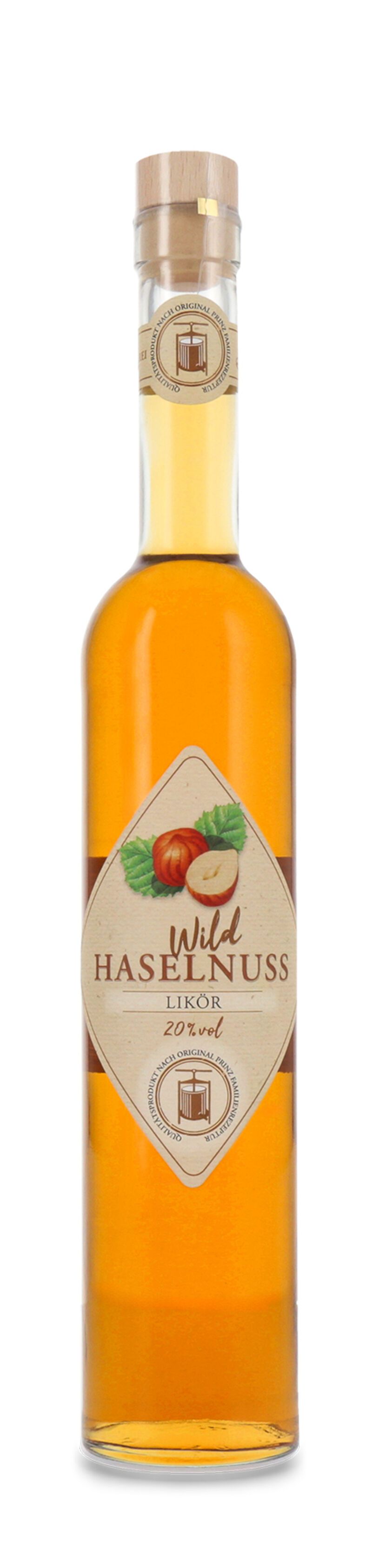 Prinz Wild Haselnuss Likör 20% vol. 0,50l