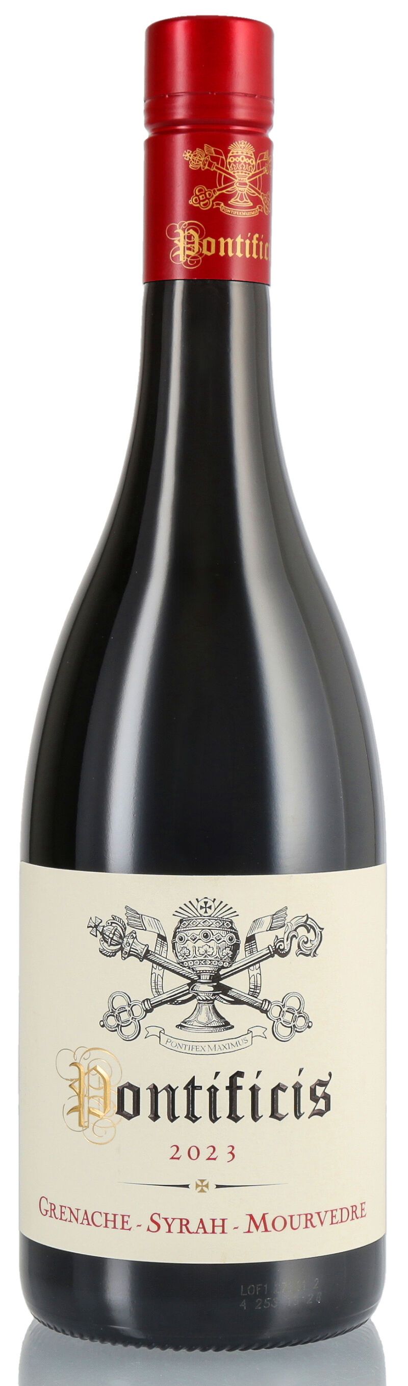Abbots & Delaunay Pontificis rouge GSM 2023 14% vol. 0,75l