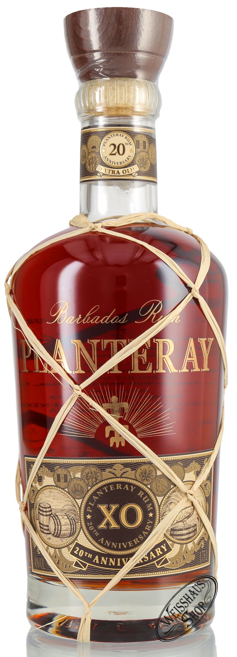 Planteray Barbados X.O. Rum 20th Anniversary 40% vol. 1,75l Magnum