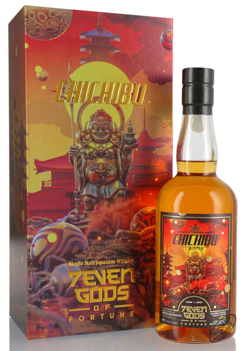 Chichibu 7even Gods of Fortune Edit. 4 Bishamonten #8280 Whisky 65,4% vol. 0,70l Chichibu 7even Gods of Fortune Edit. 4 Bishamonten #8280 Whisky 65,4% vol. 0,70l