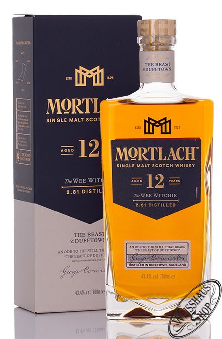 Mortlach 12 YO Single Malt Whisky 43,4% vol. 0,70l Mortlach 12 YO Single Malt Whisky 43,4% vol. 0,70l