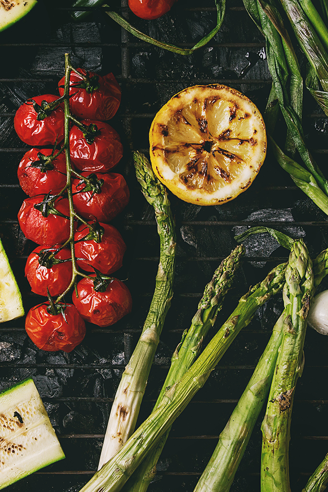 Gegrillter Spargel
