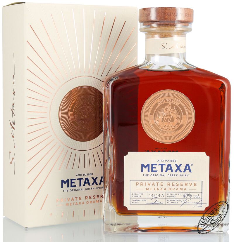 Metaxa Private Reserve 40% vol. 0,70l Metaxa Private Reserve 40% vol. 0,70l