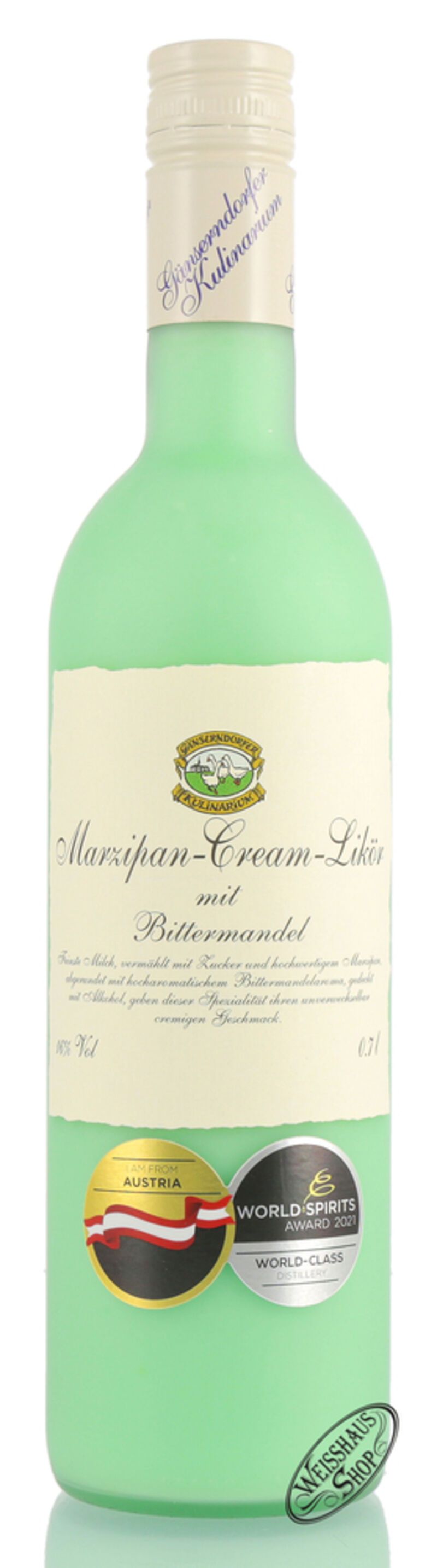 Auersthaler Marzipan Cream Likör 16% vol. 0,70l