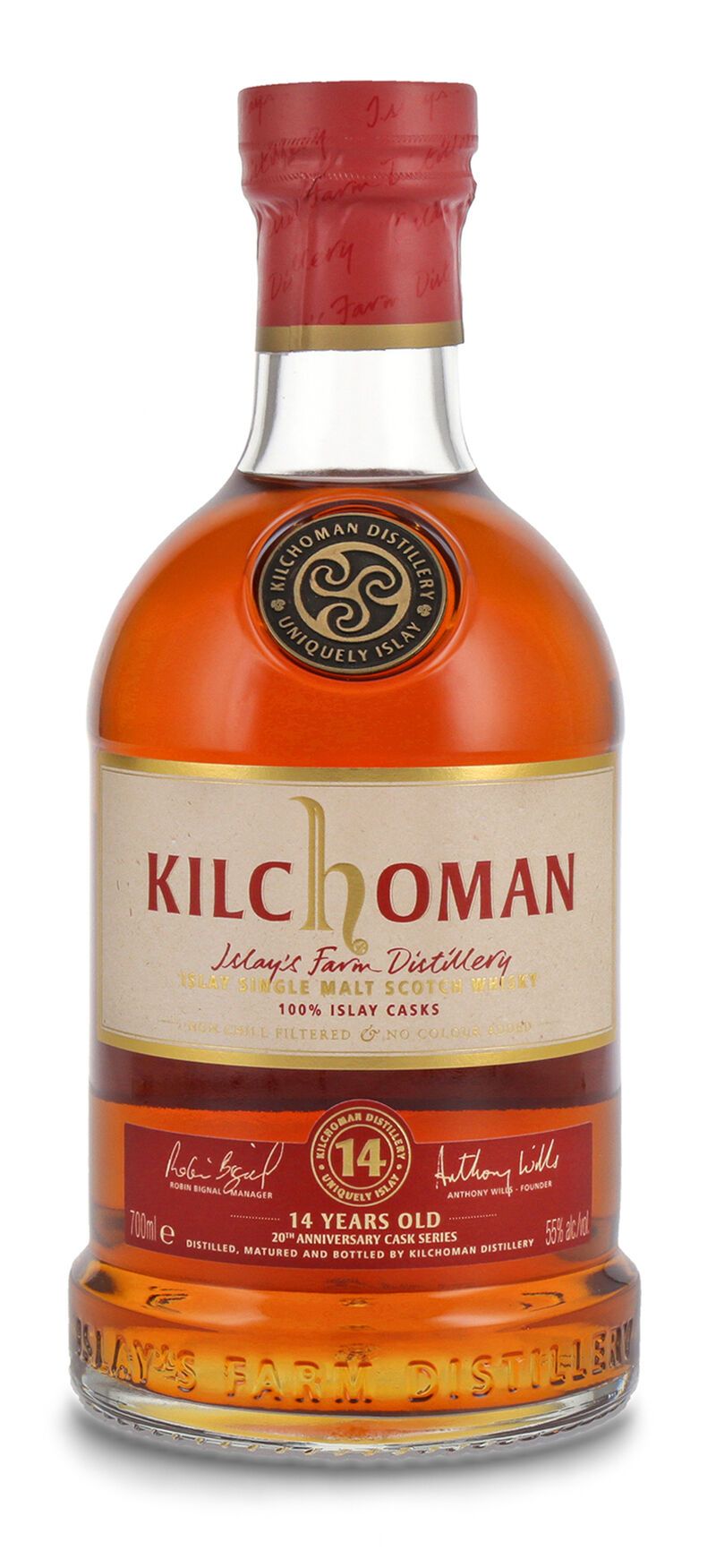 Kilchoman 14 YO Single Sherry Cask Islay Whisky 55% vol. 0,70l Kilchoman 14 YO Single Sherry Cask Islay Whisky 55% vol. 0,70l