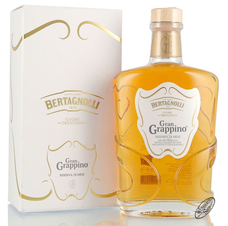 Bertagnolli Grappa Gran Grappino Barrique 42% vol. 0,70l Bertagnolli Grappa Gran Grappino Barrique 42% vol. 0,70l