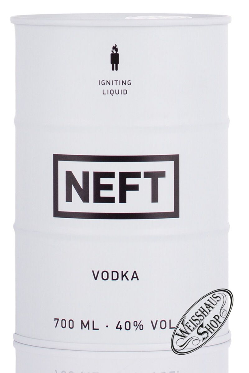 Neft White Barrel Vodka 40% vol. 0,70l B-Ware