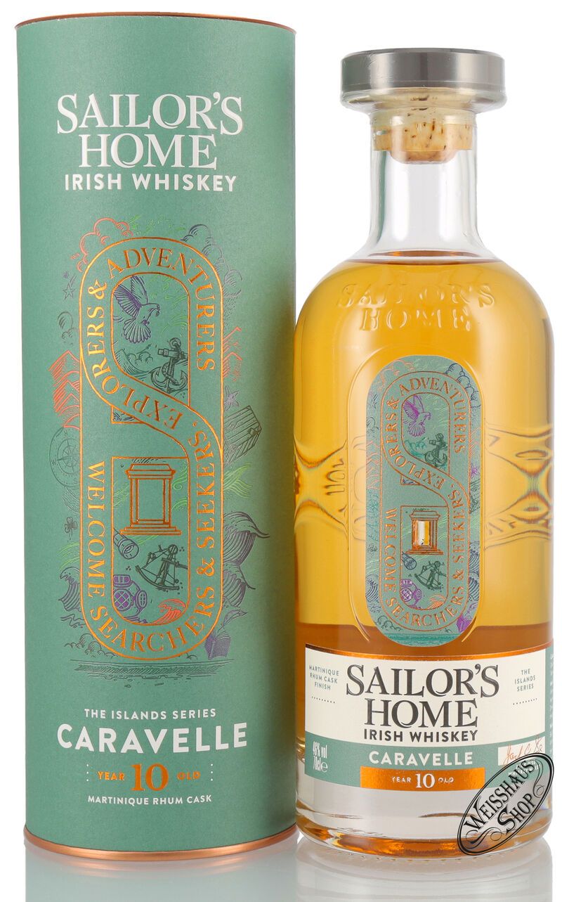 Sailor's Home Caravelle Martinique Rhum Finished Irish Whiskey 46% vol. 0,70l