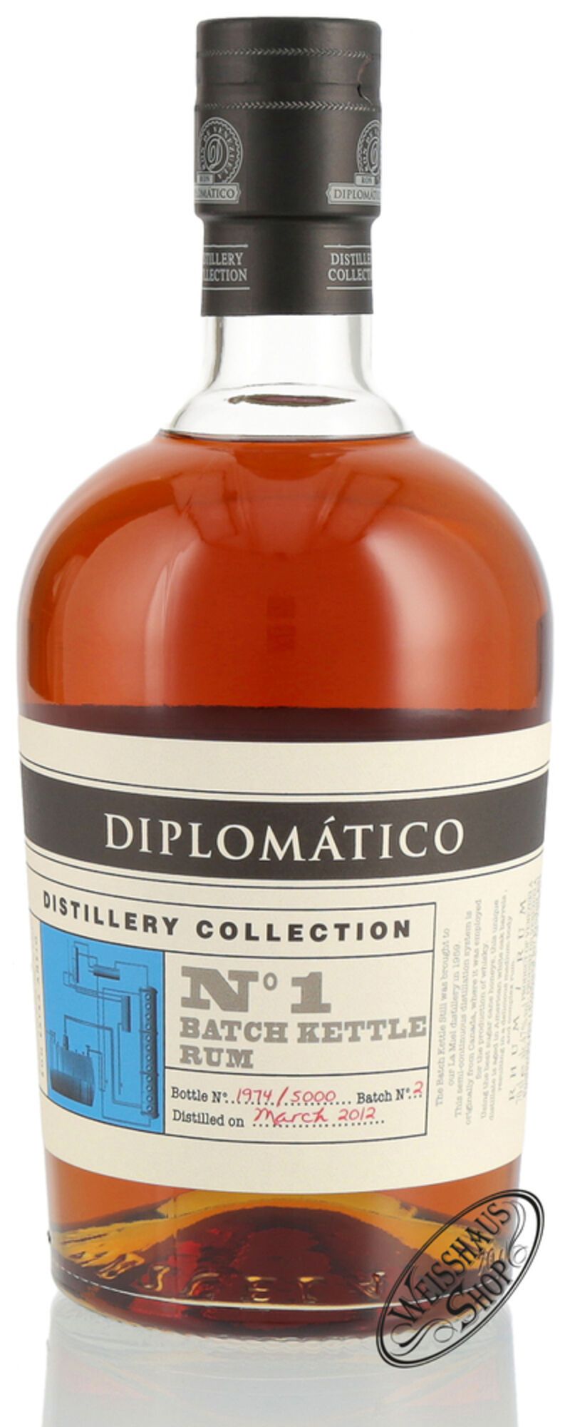 Diplomatico TDC Batch No. 1 Kettle 47% vol. 0,70l