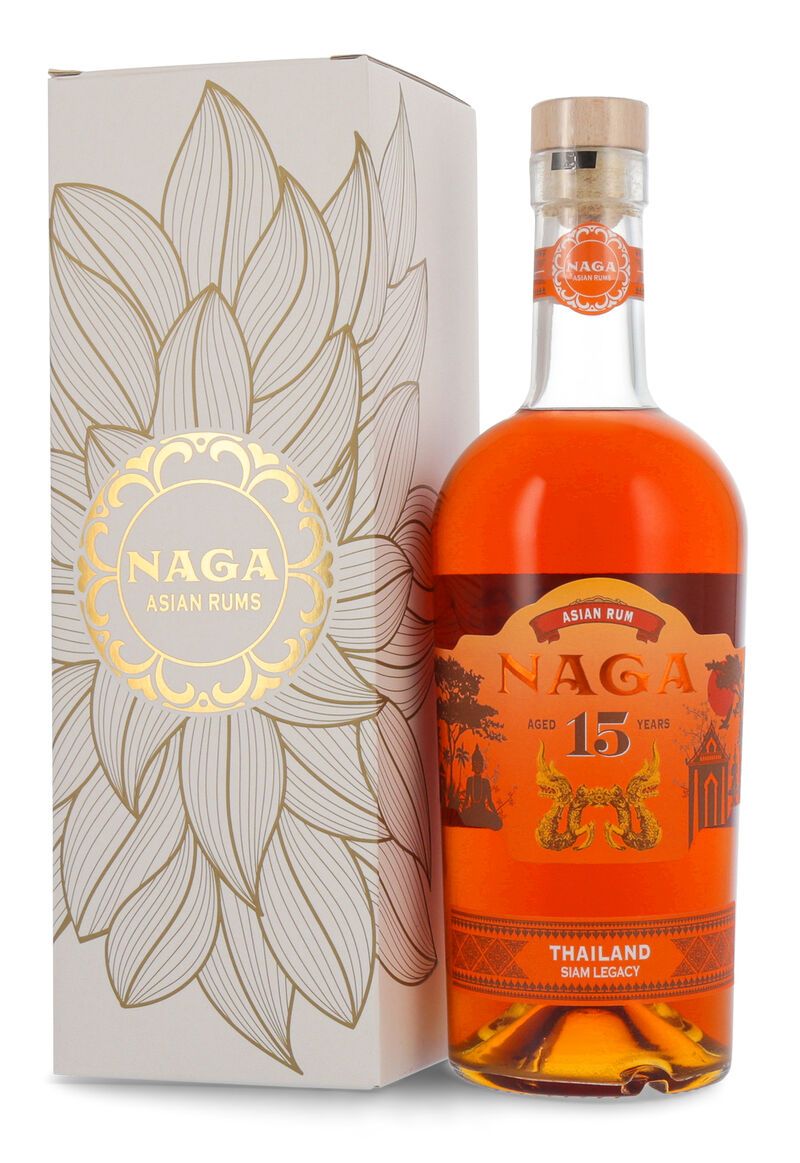 Naga 15 YO Thailand Rum 40% vol. 0,70l