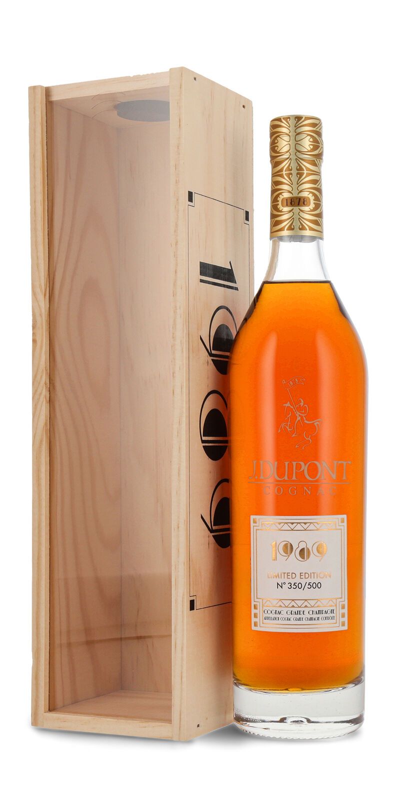 J. Dupont Cognac Millesime 1989 41,2% vol. 0,70l