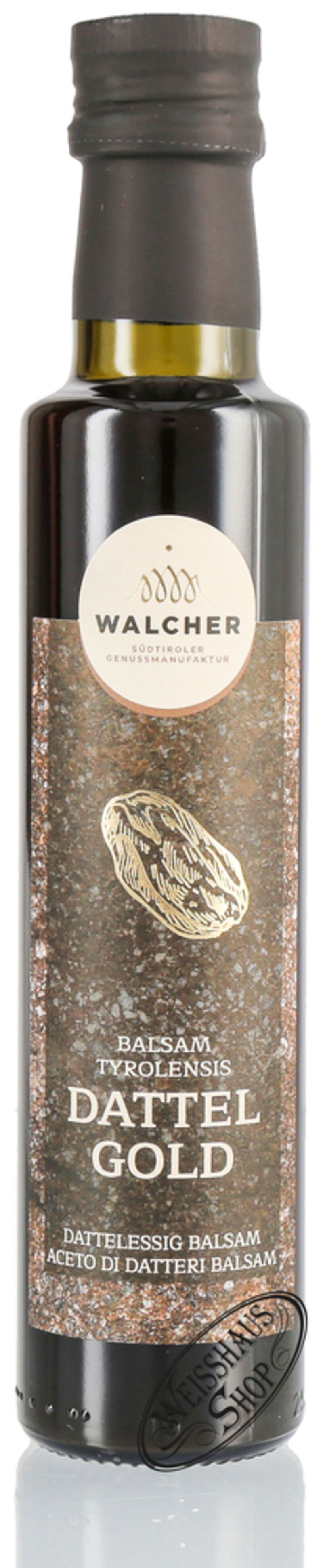 Walcher Dattel Gold BIO Balsamico 0,25l