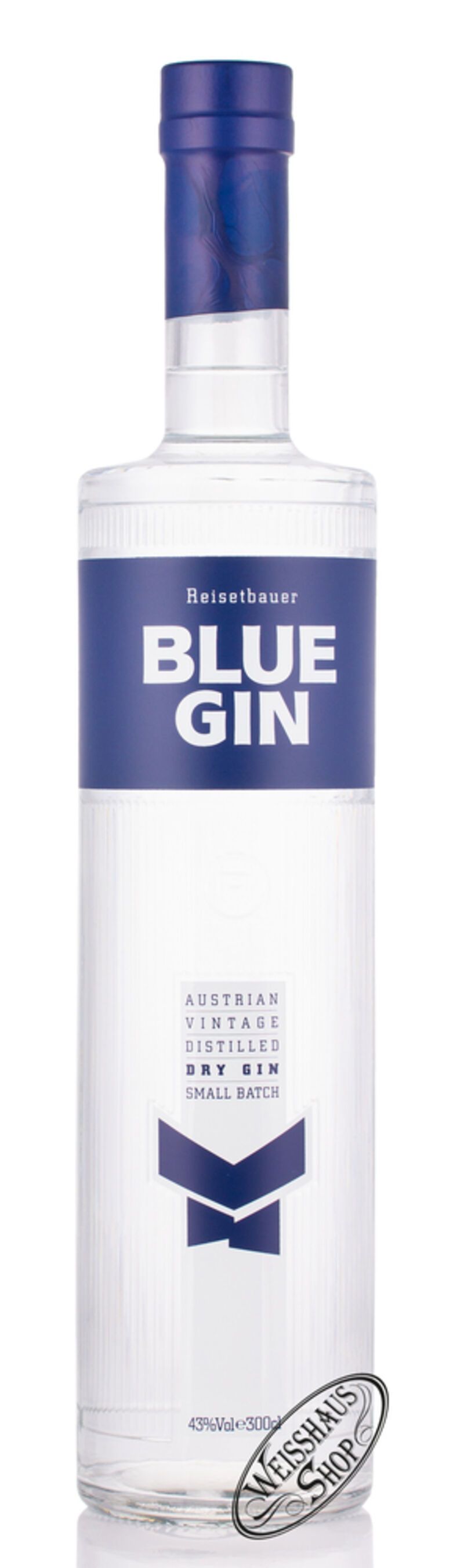 Reisetbauer Blue Gin 43% vol. 3,0l Doppelmagnum Reisetbauer Blue Gin 43% vol. 3,0l Doppelmagnum