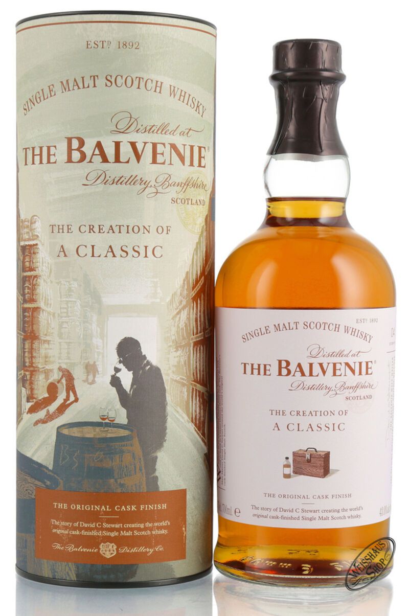 The Balvenie The Creation of a Classic Whisky 43% vol. 0,70l The Balvenie The Creation of a Classic Whisky 43% vol. 0,70l
