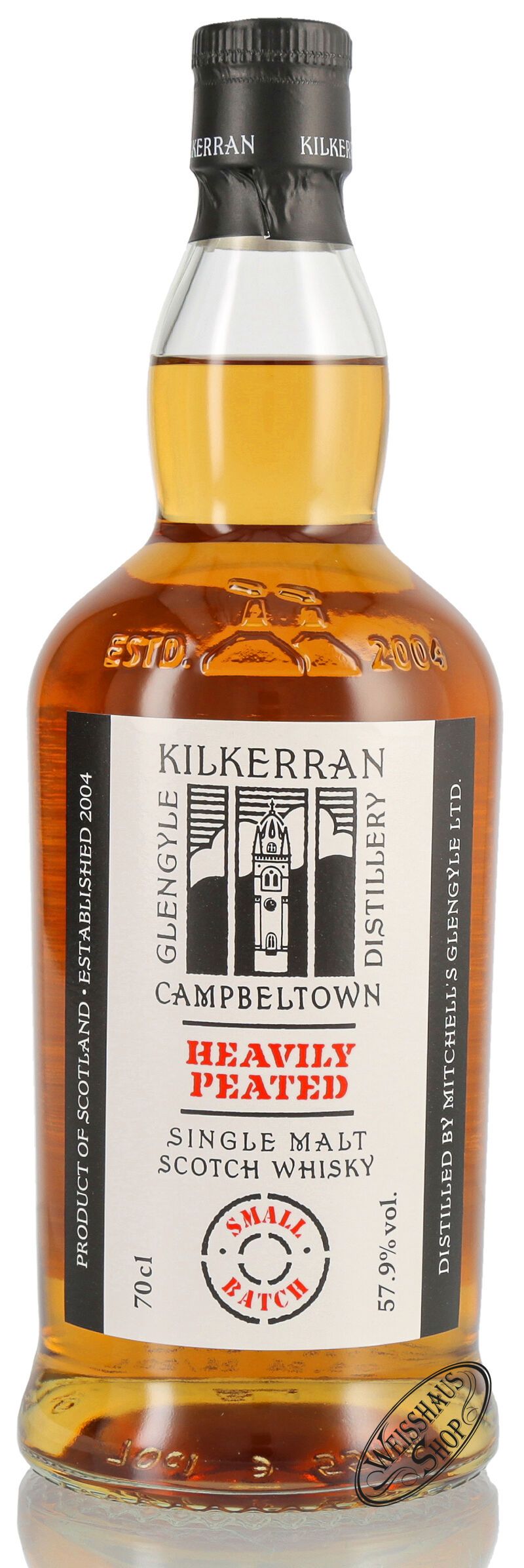 Kilkerran Heavily Peated Batch 11 Single Malt Whisky 57,9% vol. 0,70l Kilkerran Heavily Peated Batch 11 Single Malt Whisky 57,9% vol. 0,70l
