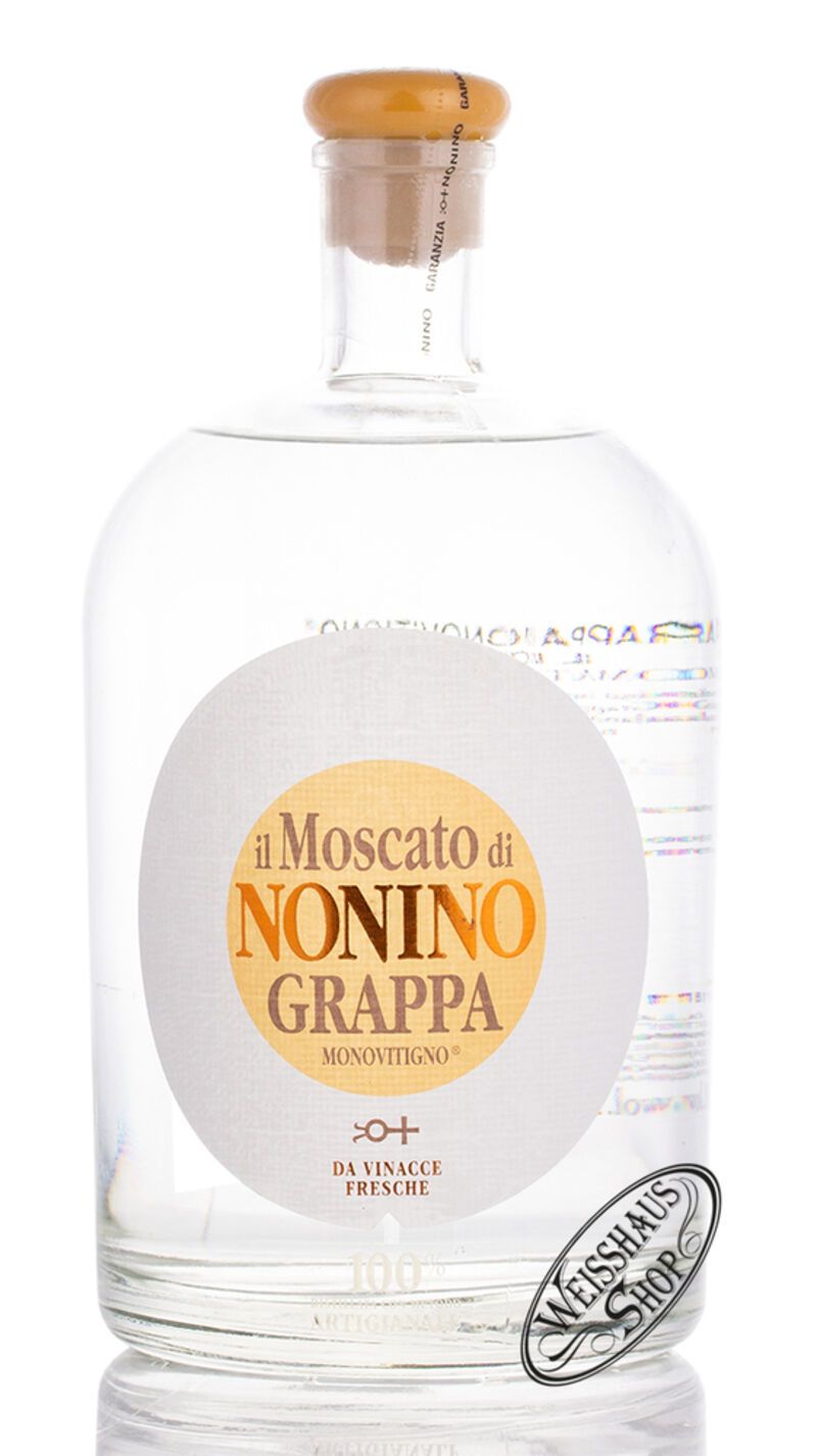 Nonino Grappa Il Moscato Monovitigno 41% vol. 2,0l Magnum Nonino Grappa Il Moscato Monovitigno 41% vol. 2,0l Magnum