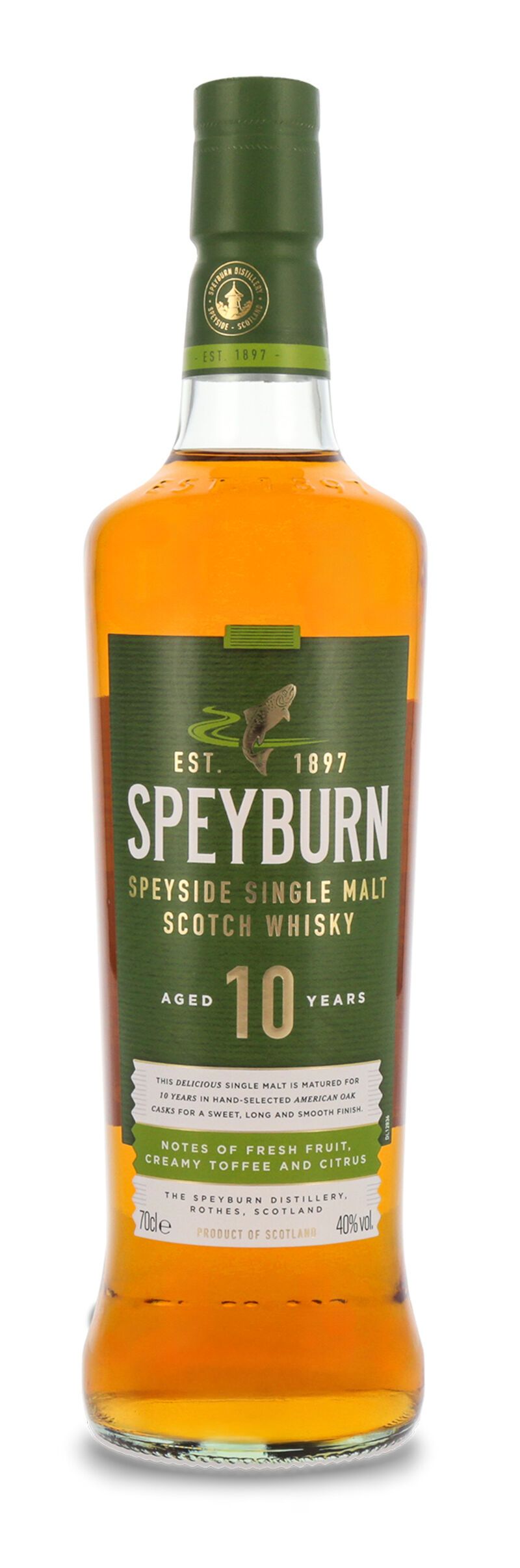 Speyburn 10 YO Whisky 40% vol. 0,70l B-Ware