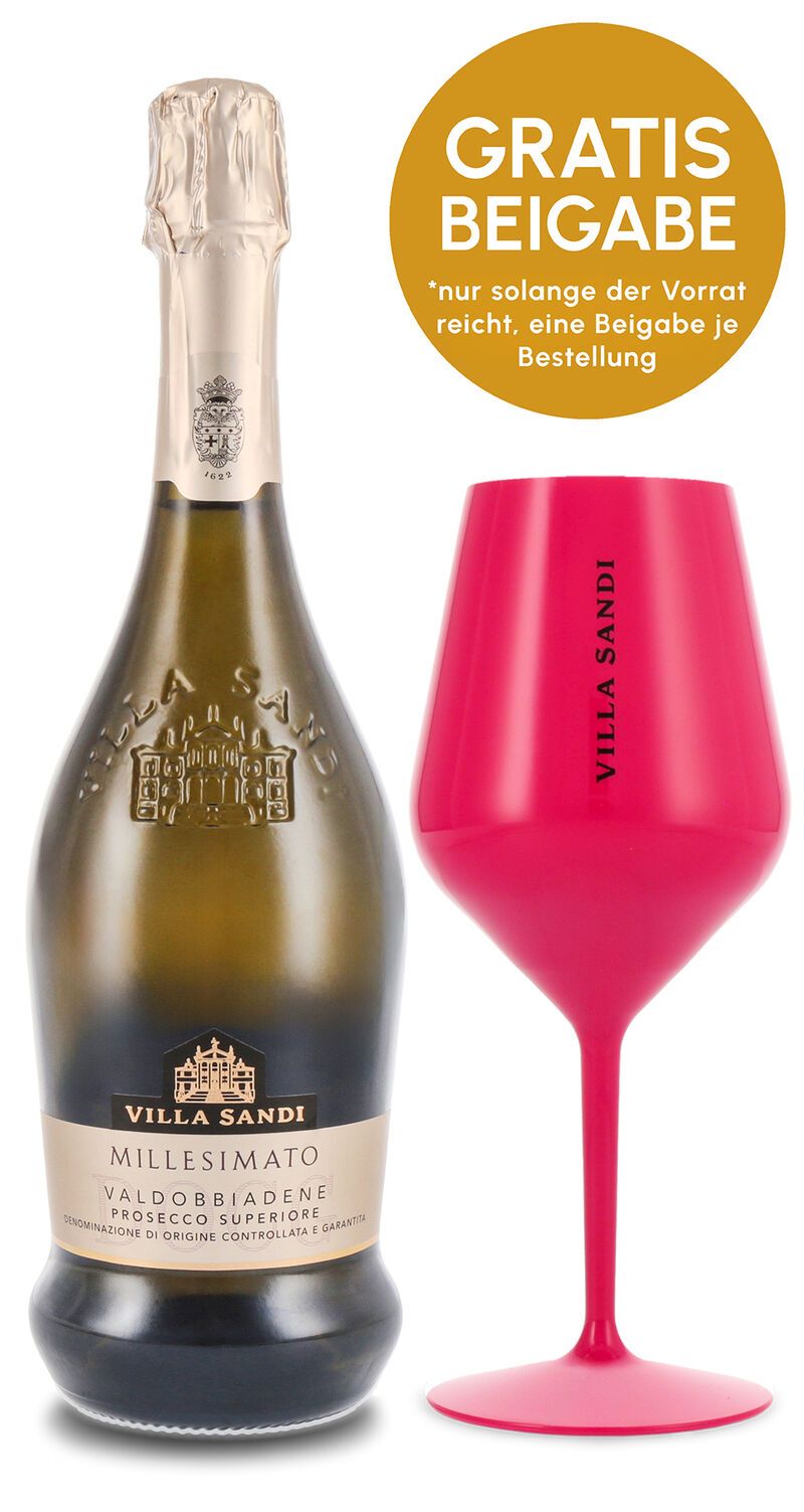 Villa Sandi Valdobbiadene Prosecco Superiore DOCG Spumante Brut Millesimato 11% vol. 0,75l
