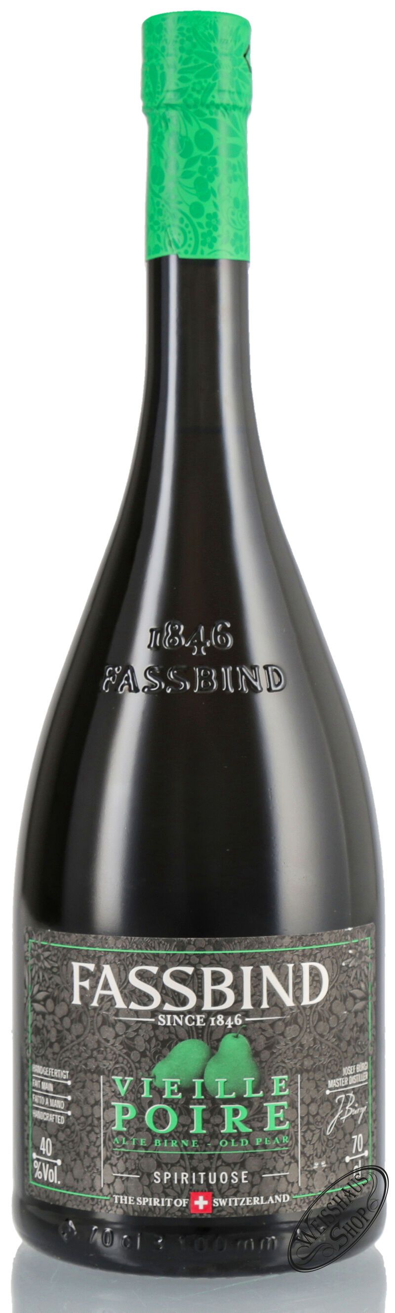 Fassbind Vieille Poire 40% vol. 0,70l
