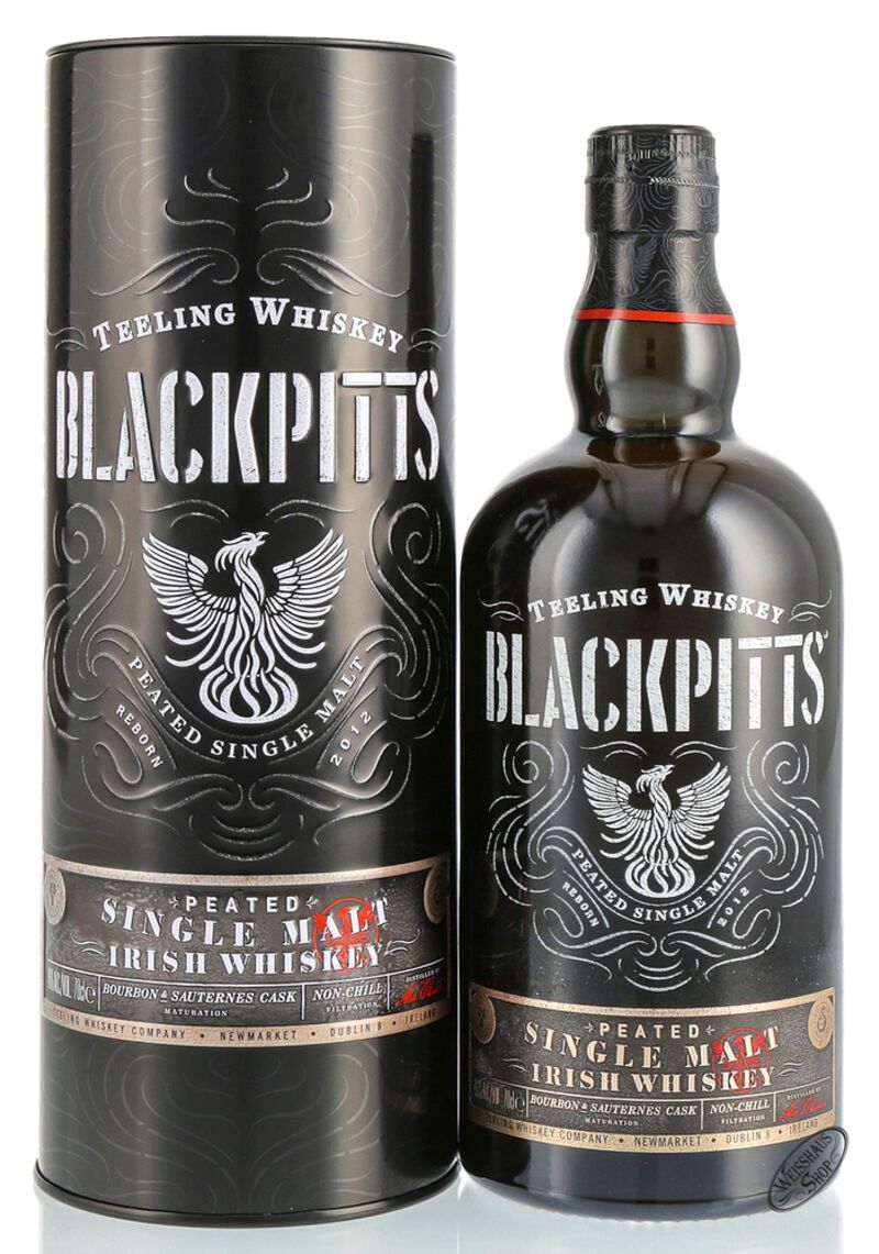 Teeling Blackpitts Peated Irish Whiskey 46% vol. 0,70l Teeling Blackpitts Peated Irish Whiskey 46% vol. 0,70l
