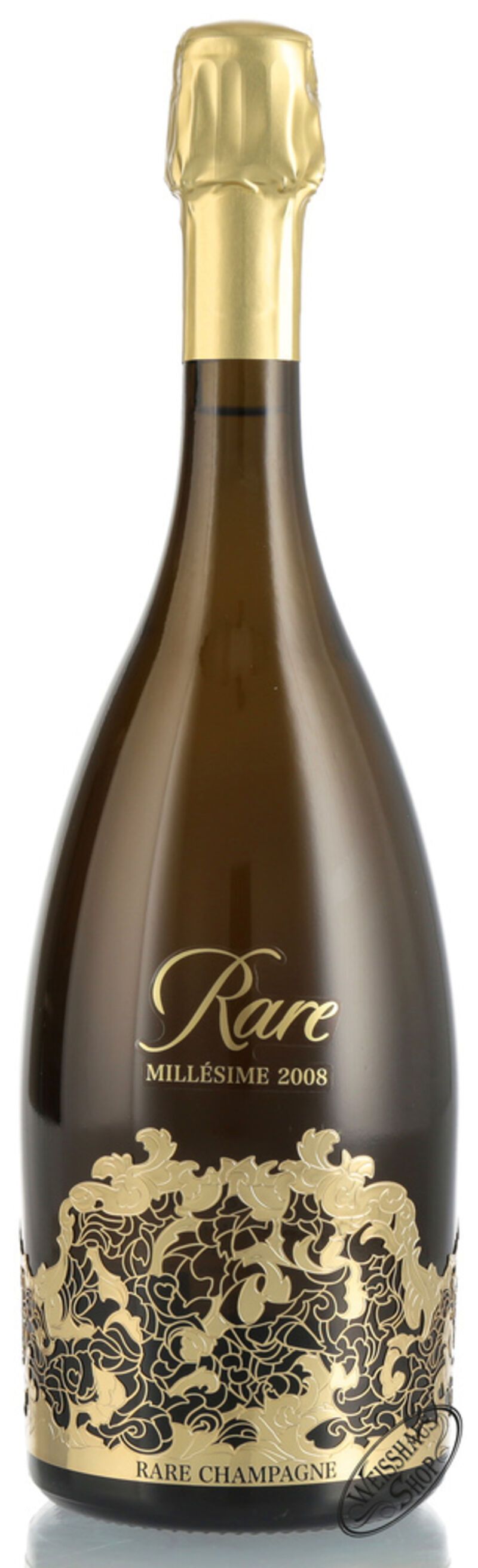 Rare Brut Champagner Vintage 2008 12% vol. 0,75l Geschenkkarton