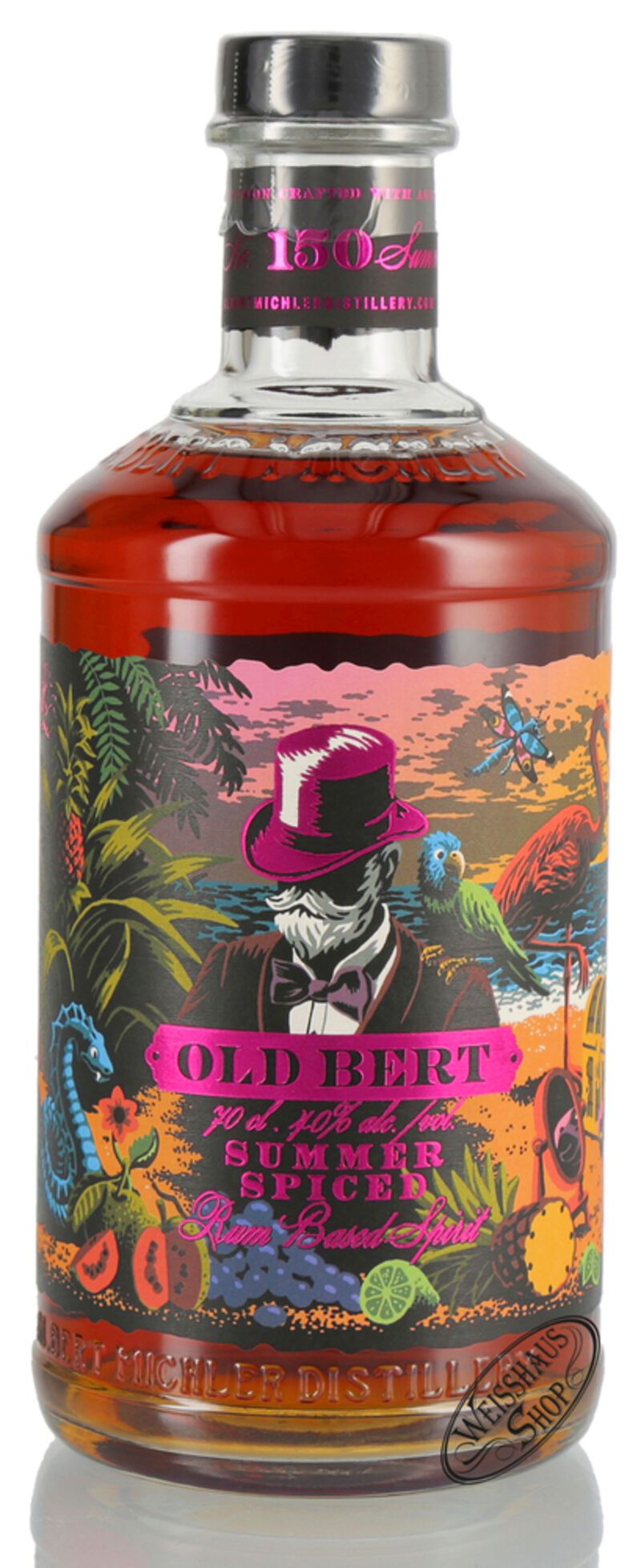 Old Bert Jamaican Summer Spiced Rum 40% vol. 0,70l Old Bert Jamaican Summer Spiced Rum 40% vol. 0,70l