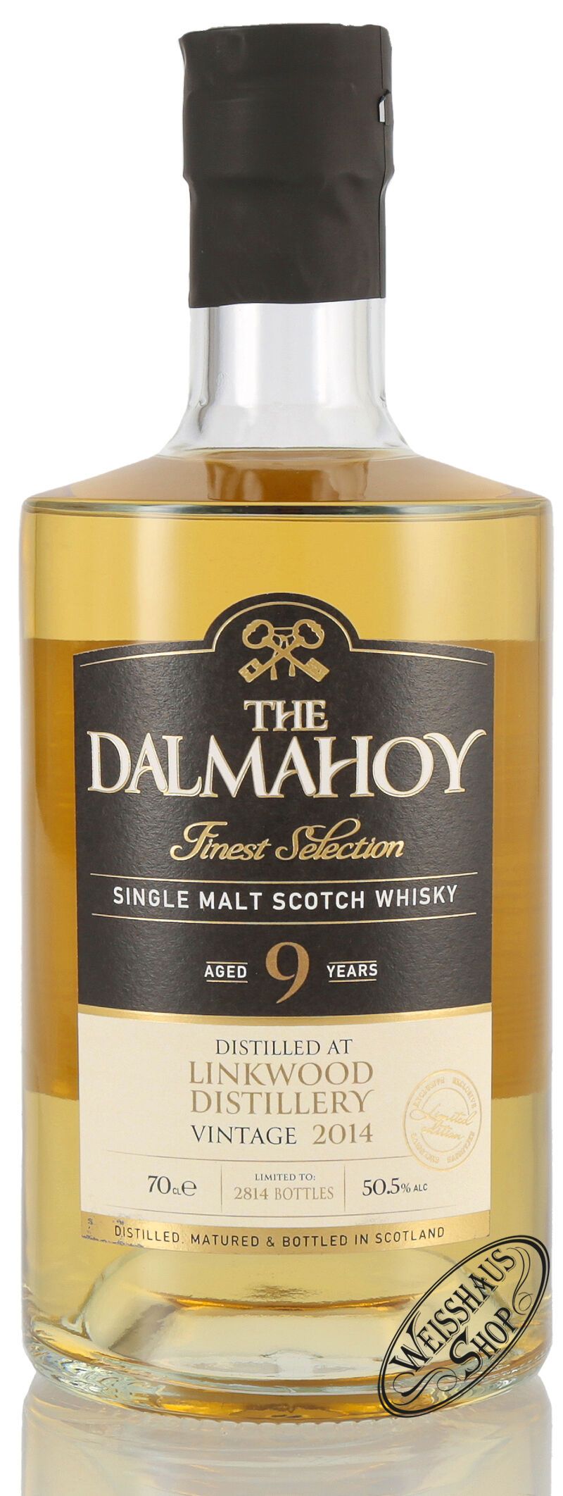 Dalmahoy Finest Selection 9 YO Linkwood Single Malt Whisky 50,5% vol. 0,70l