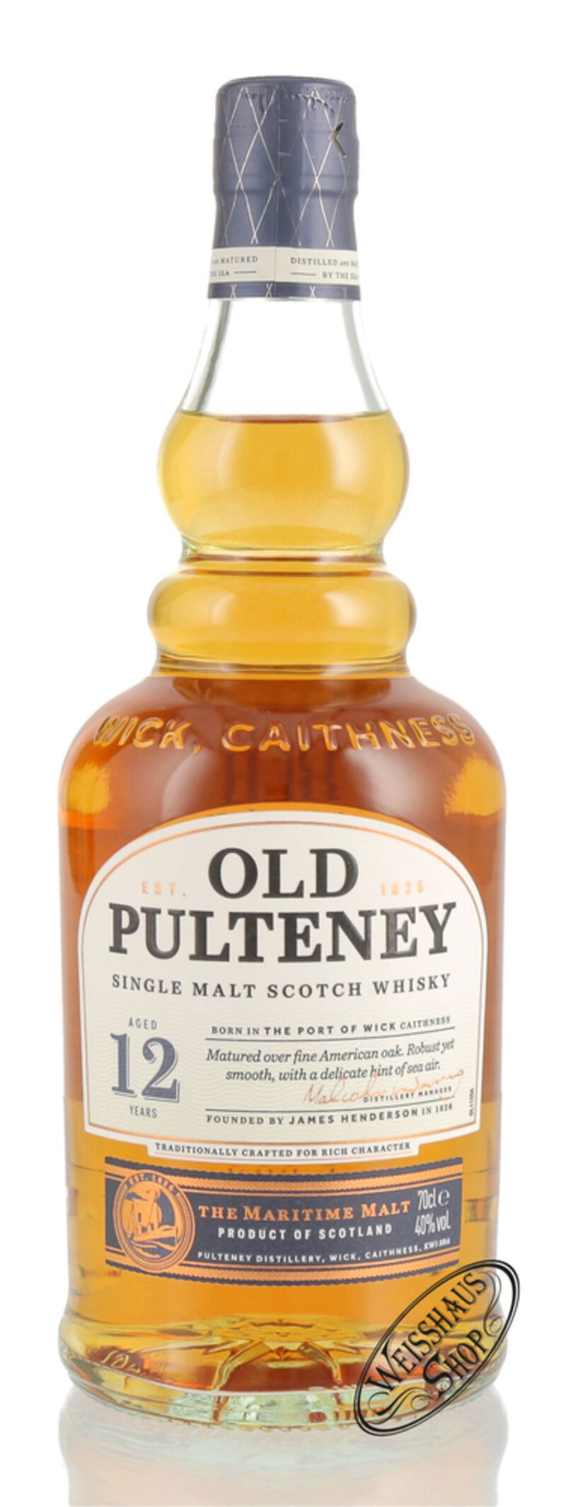Old Pulteney 12 YO Single Malt Whisky 40% vol. 0,70l B-Ware