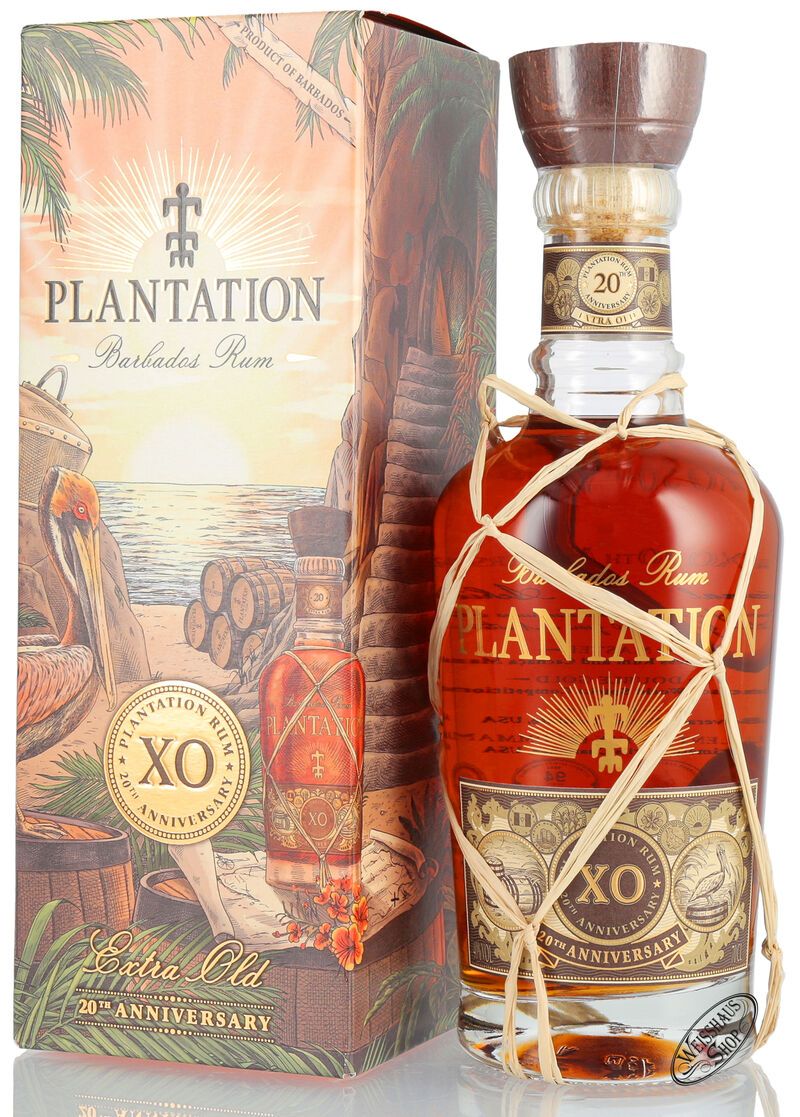 Plantation Barbados X.O. Rum 20th Anniversary 40% vol. 0,70l