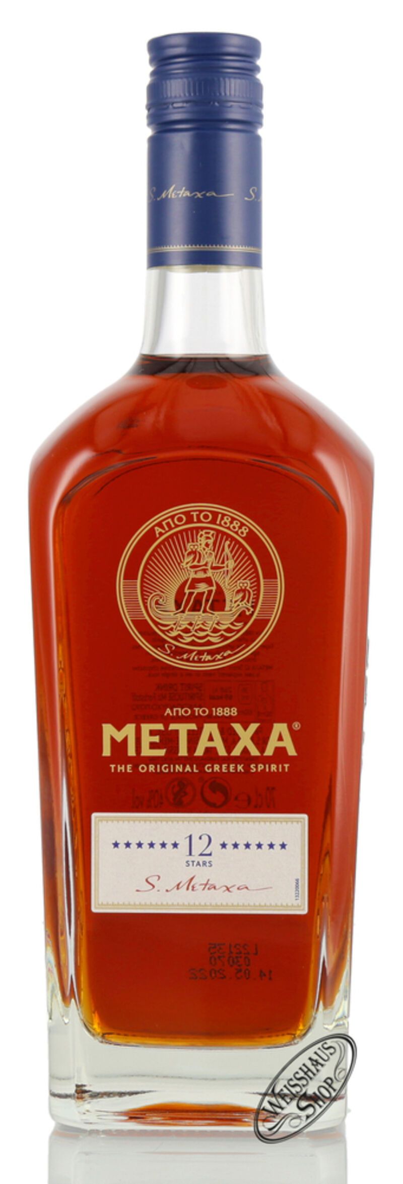 Metaxa 12 Sterne 40% vol. 0,70l Metaxa 12 Sterne 40% vol. 0,70l