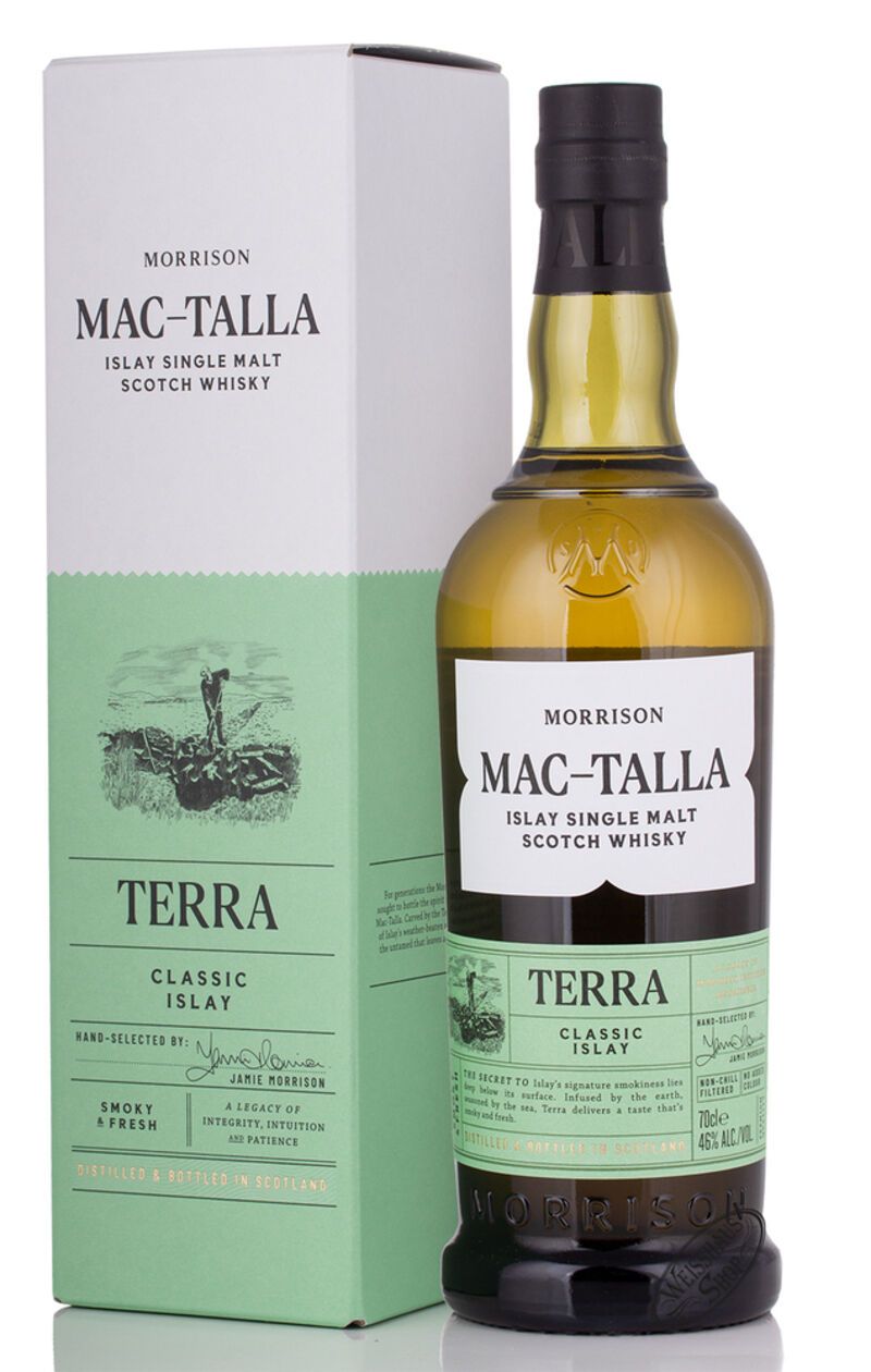 Mac-Talla Terra Classic Single Malt Whisky 46% vol. 0,70l Mac-Talla Terra Classic Single Malt Whisky 46% vol. 0,70l