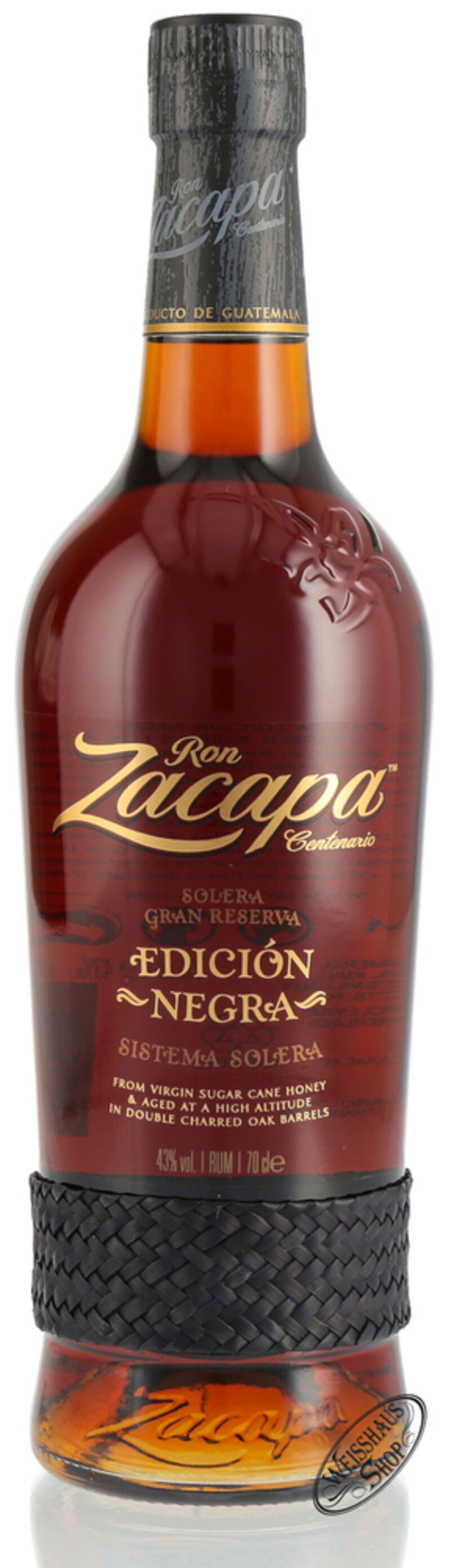 Ron Zacapa Edition Negra Rum 43% vol. 0,70l