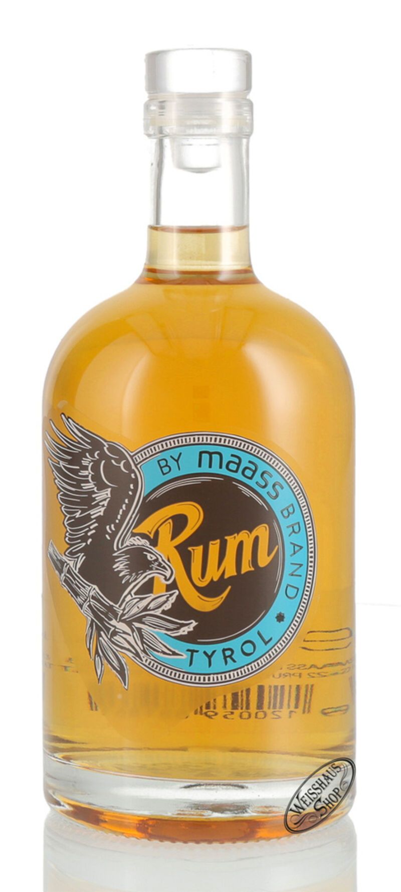 Maass Rum im Holzfass 40% vol. 0,50l Maass Rum im Holzfass 40% vol. 0,50l