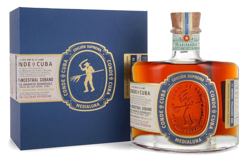 Conde de Cuba Medialuna X.O. Rum 40% vol. 0,70l | Weisshaus Shop