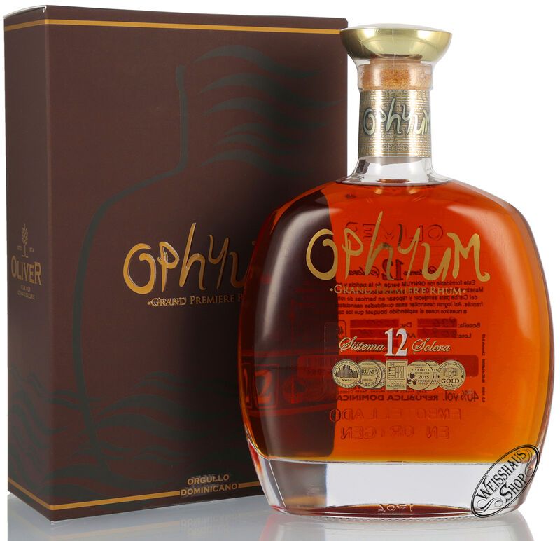 Ophyum Sistema 12 Solera Rhum 40% vol. 0,70l | Weisshaus Shop