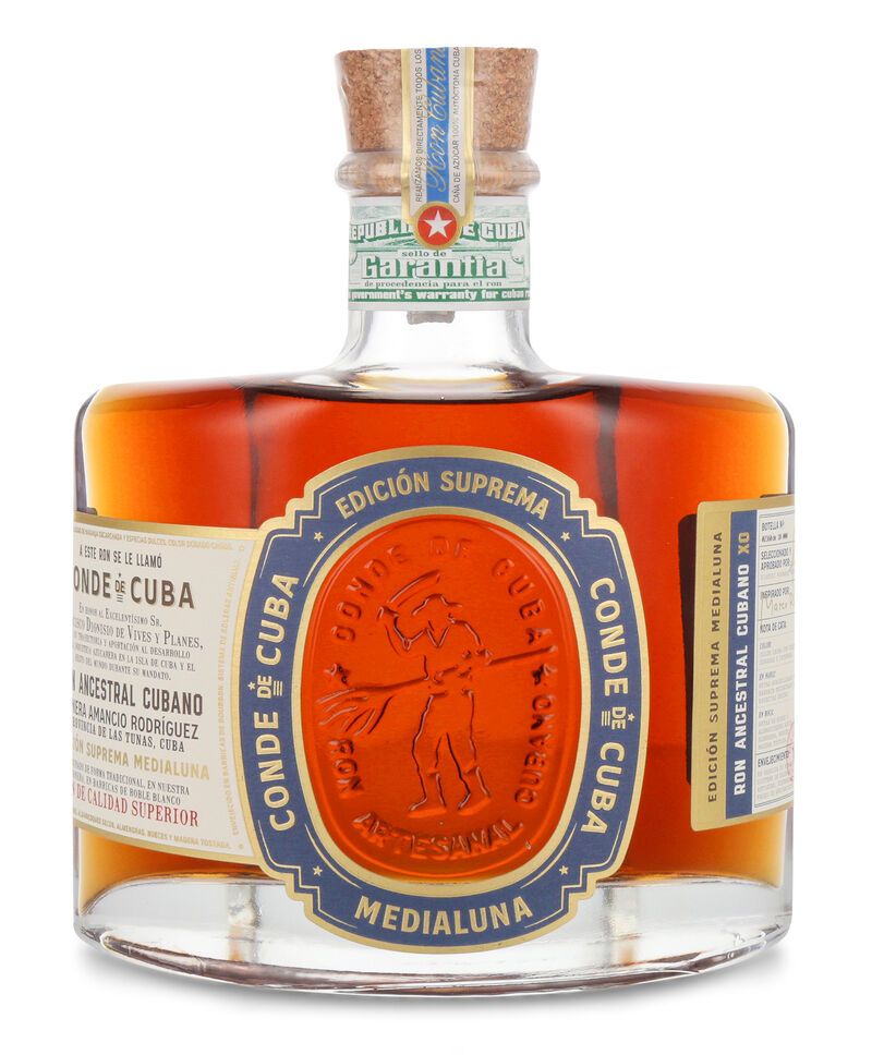 Conde de Cuba Medialuna X.O. Rum 40% vol. 0,70l | Weisshaus Shop